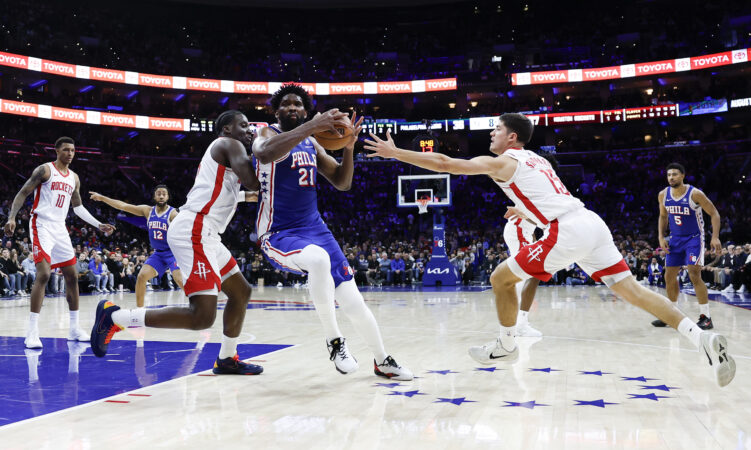‘Vintage’ Joel Embiid takes big step in the right direction with triple-double
