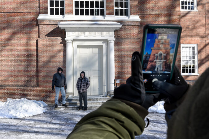 Independence Hall reopens after a four-month preservation project