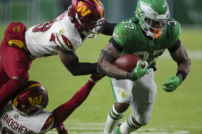 Eagles grades: Backups don’t exactly inspire confidence in loss to Commanders