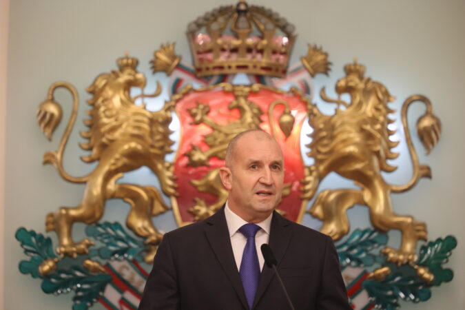 Bulgaria’s left-leaning president Rumen Radev says he is stepping down
