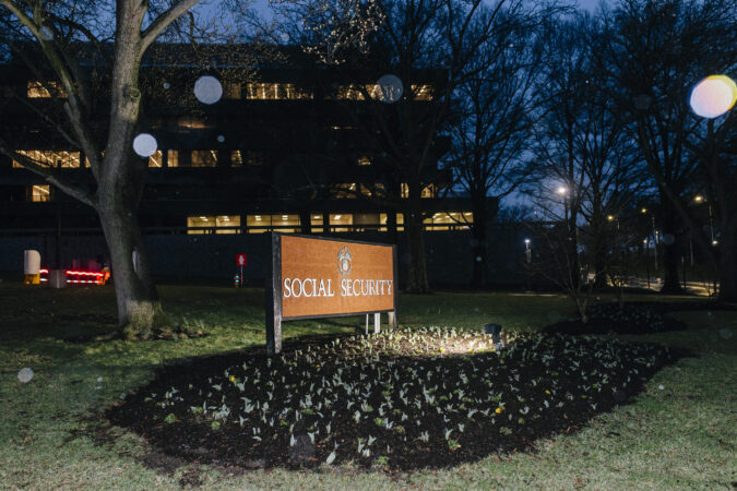 The Social Security Administration headquarters in Woodlawn, Md., in March.