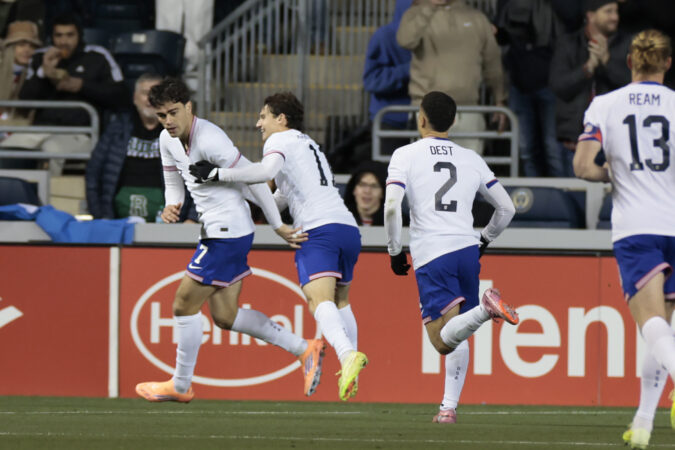 Gio Reyna and Folarin Balogun lead the USMNT to a win over Paraguay at Subaru Park