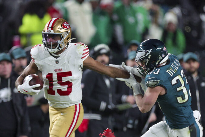 The defense propped the Eagles up all season. On Sunday, it bent, broke, and the 49ers advanced.