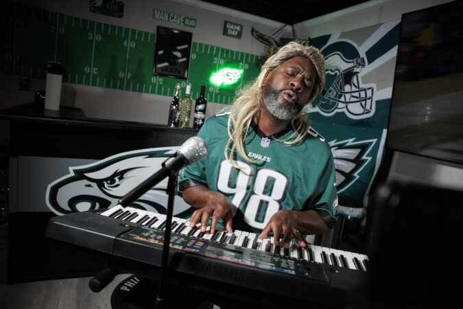 How is this Eagles fan keeping the faith? By churning out Billy Joel parodies