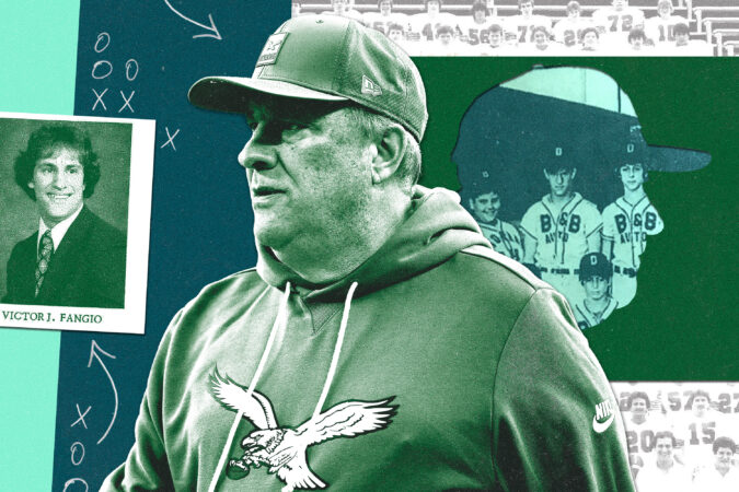 To the Eagles, Vic Fangio is a savvy defensive mind. To Dunmore, he’s a former umpire, bartender, and much more