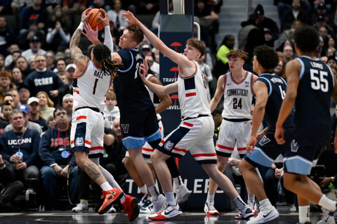 ‘We should have won’: Upset bid slips away from Villanova in overtime loss to No. 2 UConn