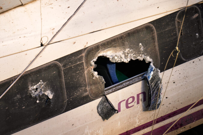 Death toll in Spanish train collision rises to 40 as authorities fear more bodies could be found
