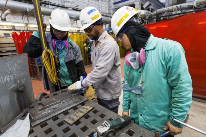 This $8M federal college grant will train Hanwha shipyard workers