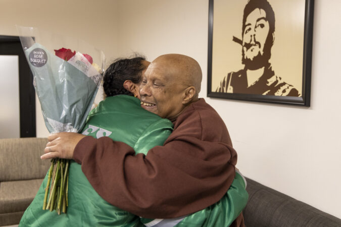 A 72-year-old woman imprisoned for over half a century was released after her life sentence was commuted