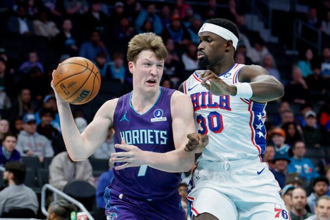 Hornets take a 50-point lead for 2nd time this month, roll past 76ers 130-93