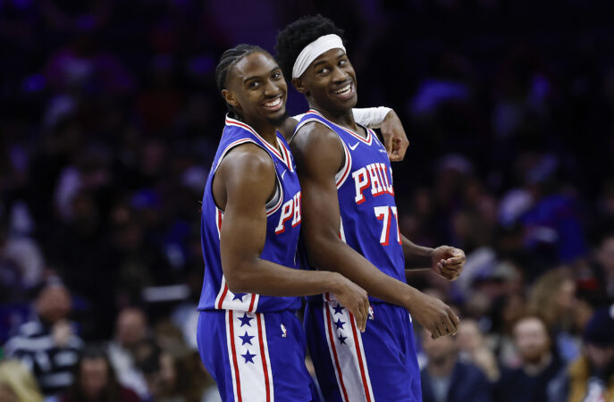 Does Tyrese Maxey ‘hate’ VJ Edgecombe? The Sixers stars have a little fun with a heated moment.