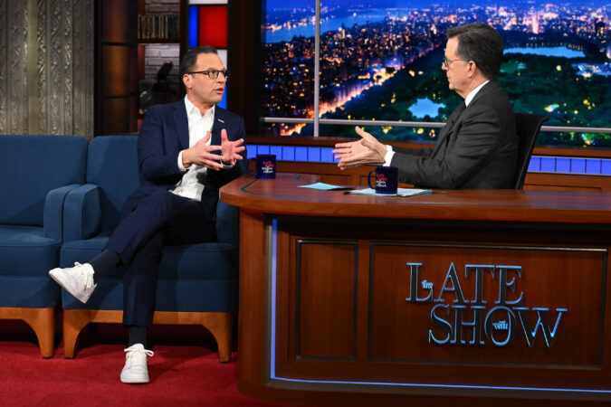 CBS kills Stephen Colbert’s interview with a Democratic candidate. So why was Josh Shapiro allowed on the show?