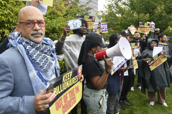 Chris Rabb is trying to be the left’s standard-bearer as he runs for Congress. Will progressives rally around him?