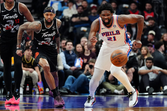 Sixers ride 80-point first half, Tyrese Maxey’s 33 points to beat the Raptors 115-102