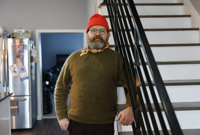 After a breakup, he left Graduate Hospital for a giant backyard in Port Richmond | How I Bought This House