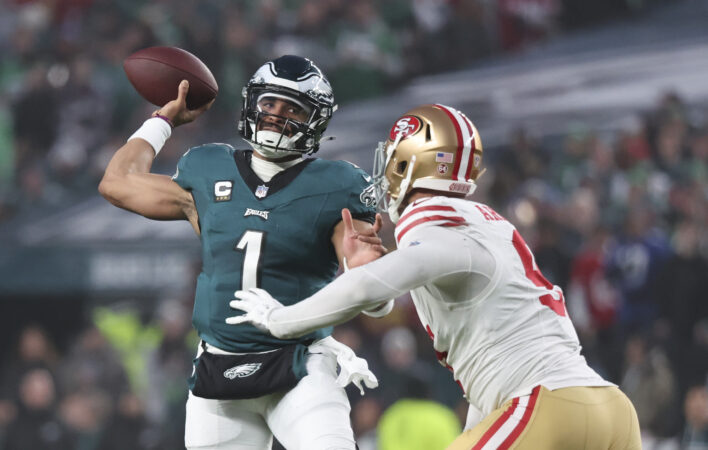 Eagles are slim favorites over 49ers in wild-card round; plus, updated Super Bowl odds for every playoff team
