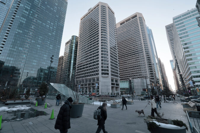 ‘Clothespin building’ is slated to become a hotel and up to 500 apartments after office vacancy crisis tanked the price