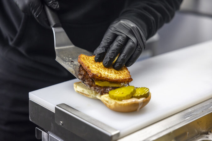 Northern Liberties now has TikTok-famous Dominican smashburgers topped with queso frito