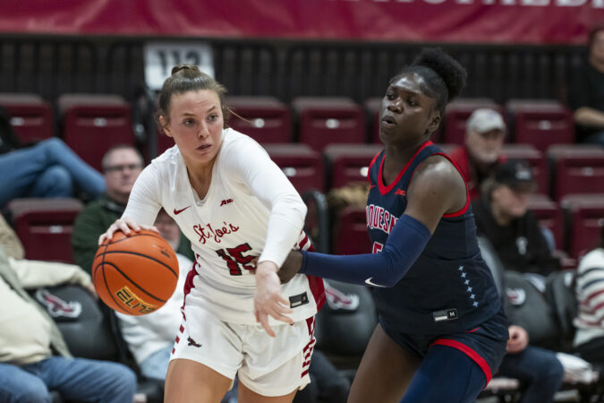 St. Joseph’s guard Gabby Casey has emerged as a ‘multidimensional’ player