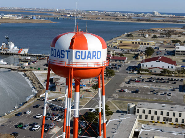 Coast Guard investigating swastika drawn in men’s bathroom at Cape May facility