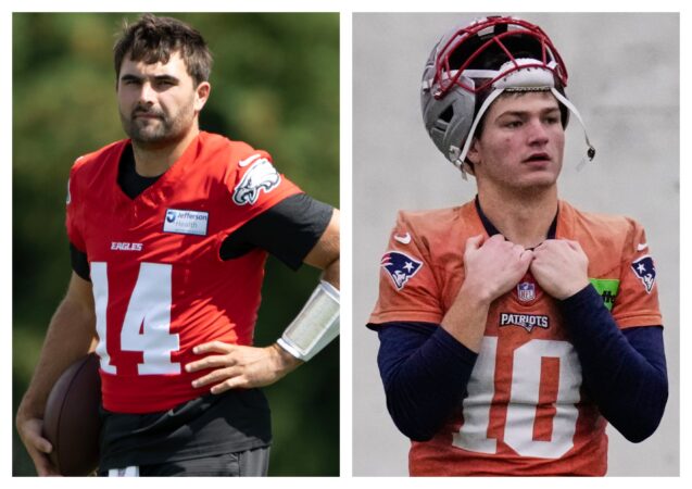 The Eagles didn’t return to the Super Bowl. But Sam Howell will be there to support his best friend, Drake Maye.