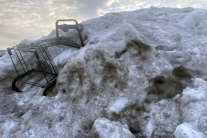 One of Philly’s longest snow-cover streaks is over, at least officially