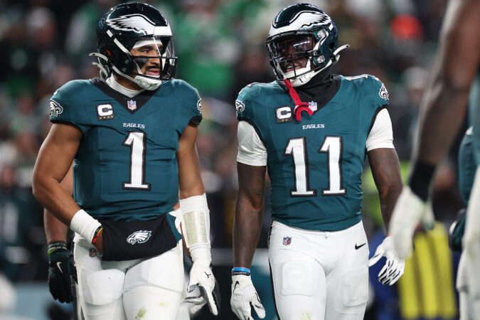 All this talk about trading A.J. Brown is madness. Anyway, you’re talking about trading the wrong Eagle.