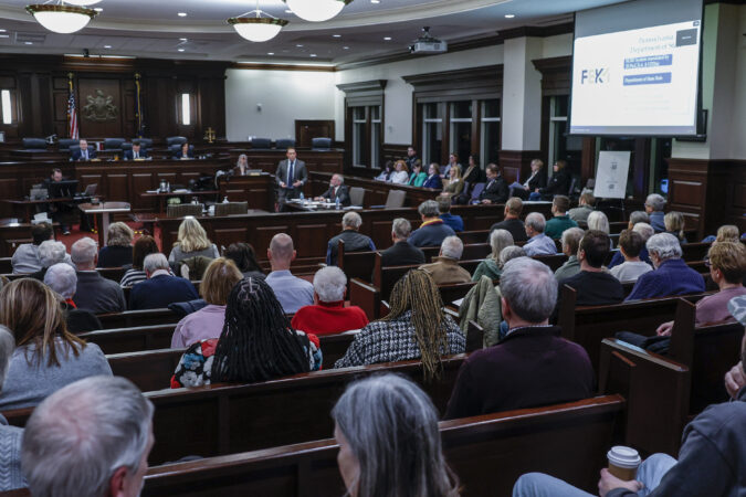 ‘The first step’: Chester County commissioners present poll book investigation to voters