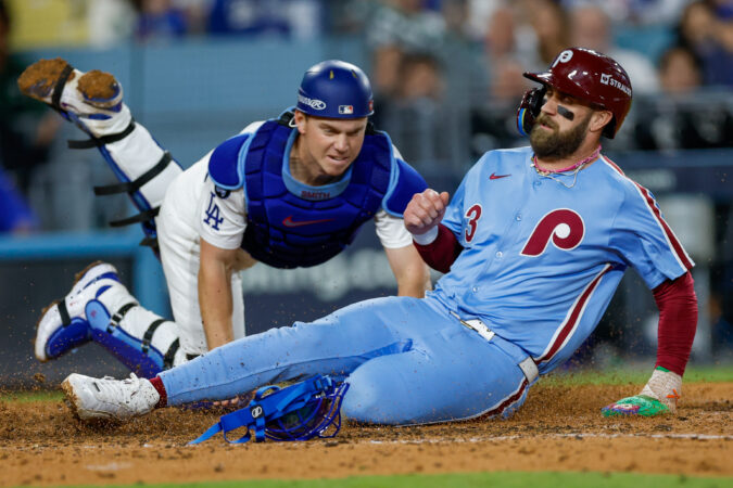 Dodgers are much more than free spenders, Bryce Harper says: ‘They draft, they develop, they do it the right way’