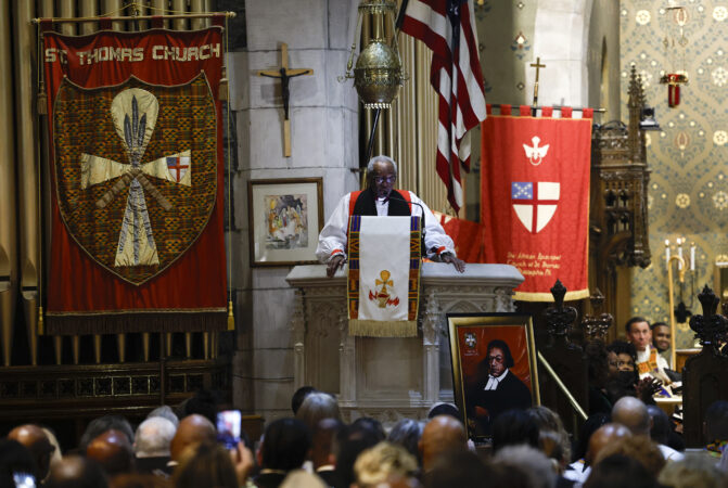 A service honoring Absalom Jones took on added meaning this year for his church