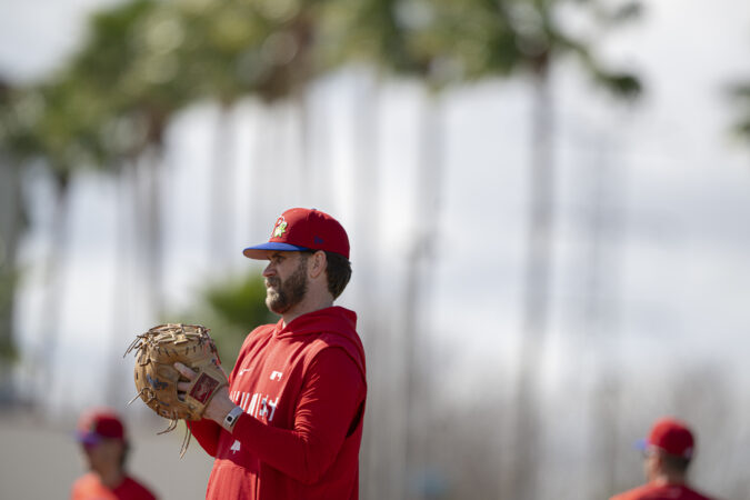 Phillies spring training news: First full-team workouts underway; Mike Trout prevented from playing in WBC, Trea Turner not invited