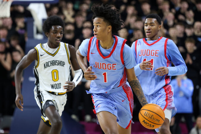 Father Judge overcomes early deficit to beat Archbishop Wood, earns spot in boys’ Catholic League final