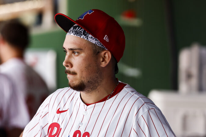 Orion Kerkering has faced his NLDS error head-on, and with a little humor: ‘I’m not going to let it define me’