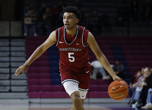 A senior who never transferred? Among Big 5 men’s basketball teams, Penn’s Cam Thrower is one of one.