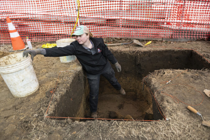 At Croft Farm in Cherry Hill, these archaeologists are searching for artifacts from the Underground Railroad