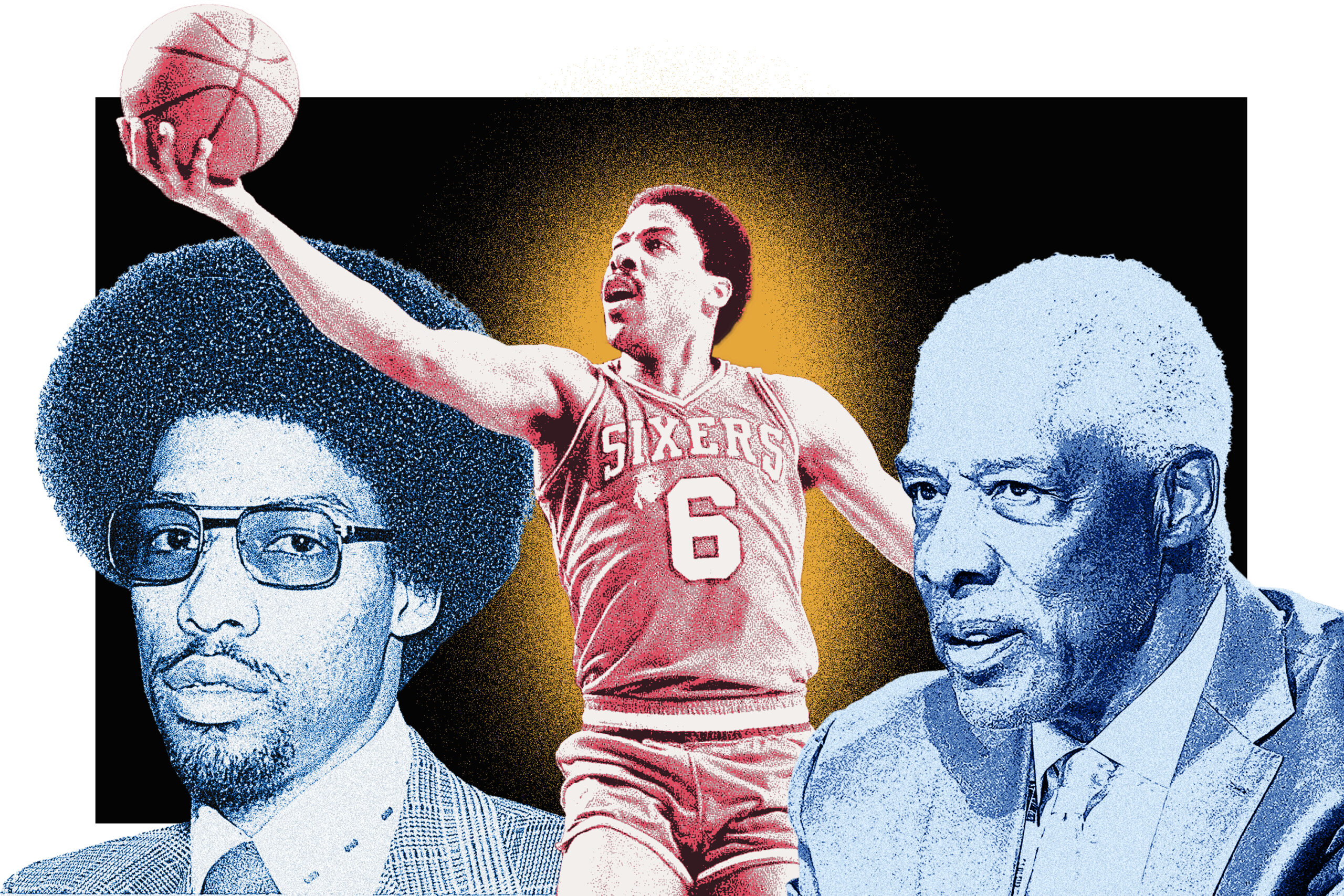 Dr. J Julius Erving Sixers