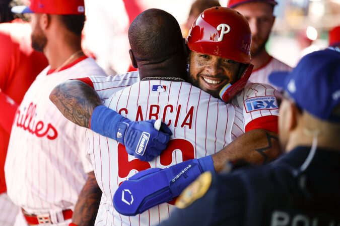Edmundo Sosa and Adolis García are like brothers, and they’ve been reunited as Phillies with the ‘same goal’