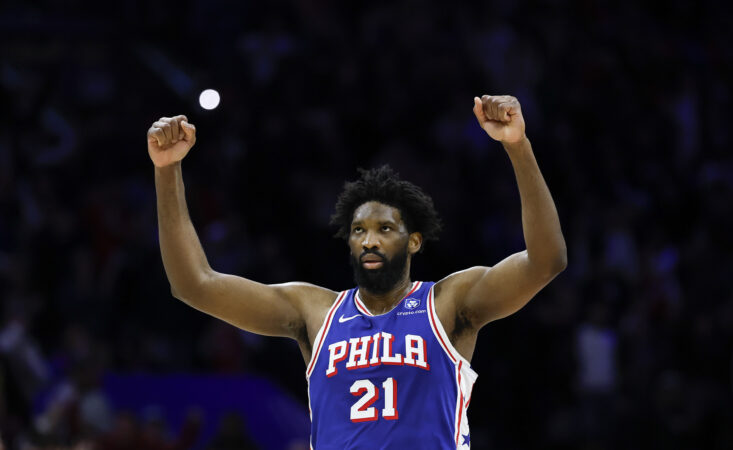 Joel Embiid looked good in his return from a five-game absence due to a stress reaction in his foot.