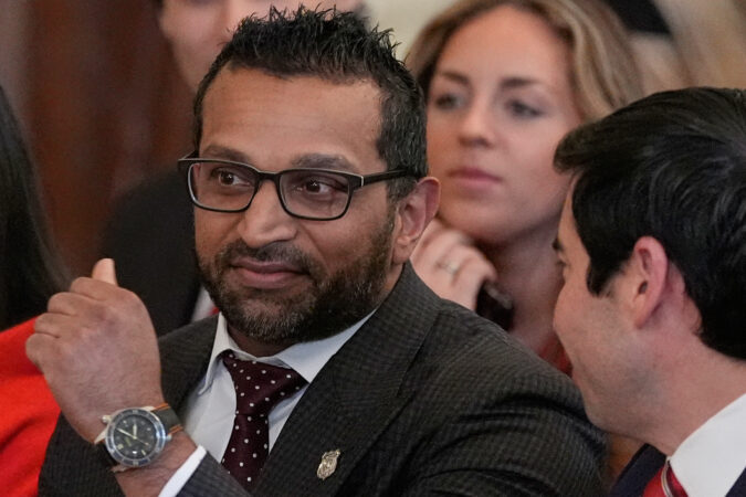 FBI Director Kash Patel defends partying with U.S. Olympic ice hockey team