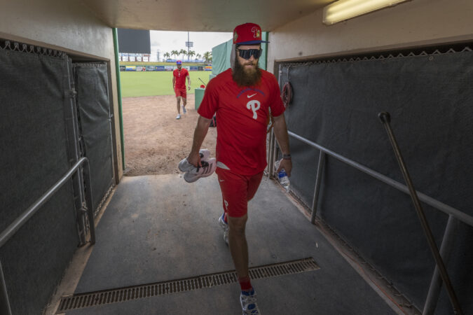 Brandon Marsh proved he ‘could crawl out’ of last season’s rough start. Now, he’s the Phillies’ longest-tenured outfielder.