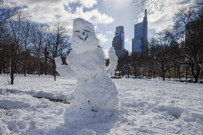Light snow may top the black ice in the Philly region Wednesday as storm recovery continues