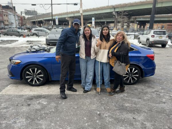 Philly teacher whose frozen car went viral gets free car from Carvana