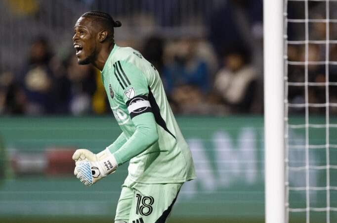 Andre Blake begins his 13th season with the Union, still waiting for fate to finally smile on him