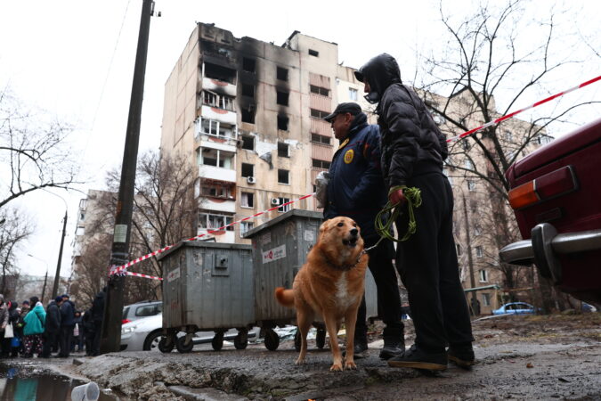 Ukraine says Russia launched a major aerial attack before Kyiv’s talks with U.S.