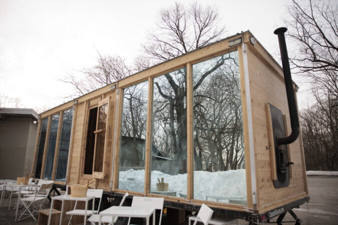 Nordic-style sauna with cold plunge debuts at Schuylkill Center