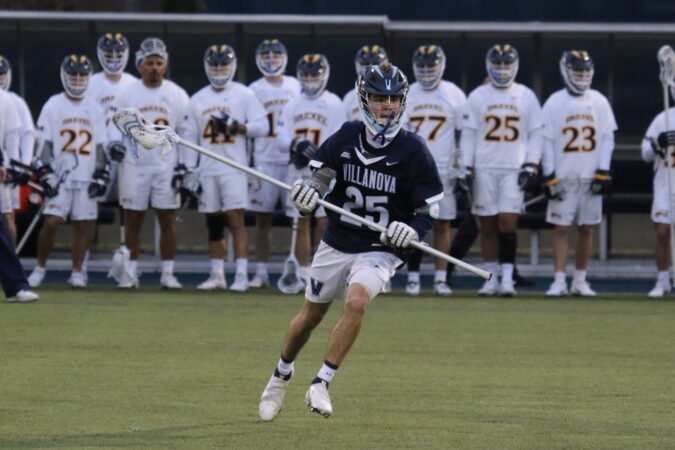 Bill Melchionni is a Villanova hoops icon. His grandson hopes to uphold the family name in lacrosse.