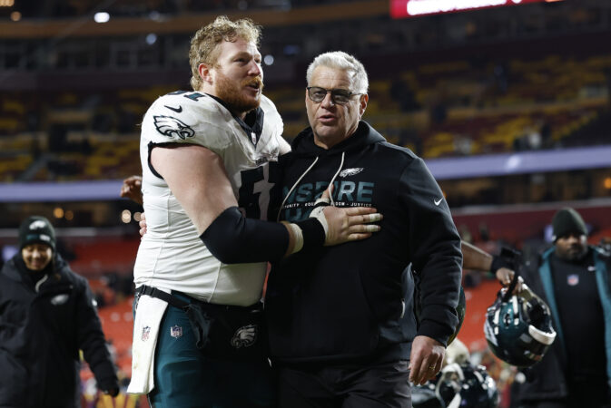 Longtime Eagles offensive line coach Jeff Stoutland announces departure from team
