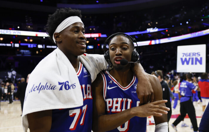 ‘I want us to go down in history’: Tyrese Maxey and VJ Edgecombe’s bond will shape the Sixers’ future