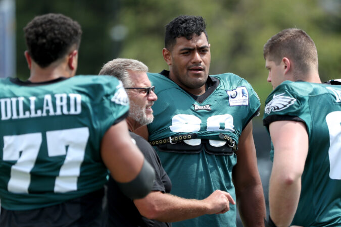 Eagles tackle Jordan Mailata reacts to Jeff Stoutland’s departure: ‘I’ve been crying about it.’