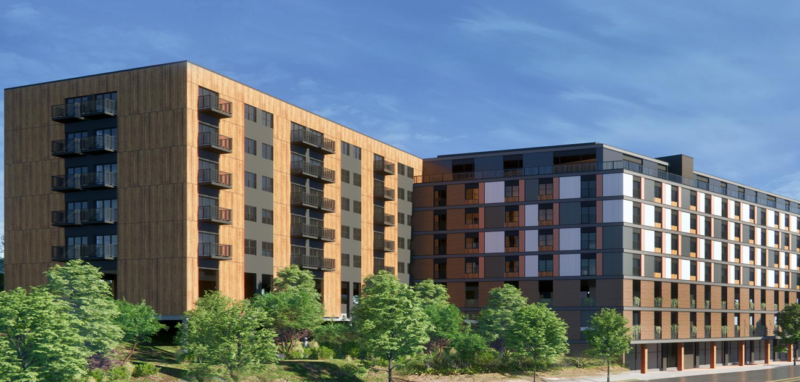 260-apartment project is proposed for long-vacant site on Ridge Avenue in East Falls